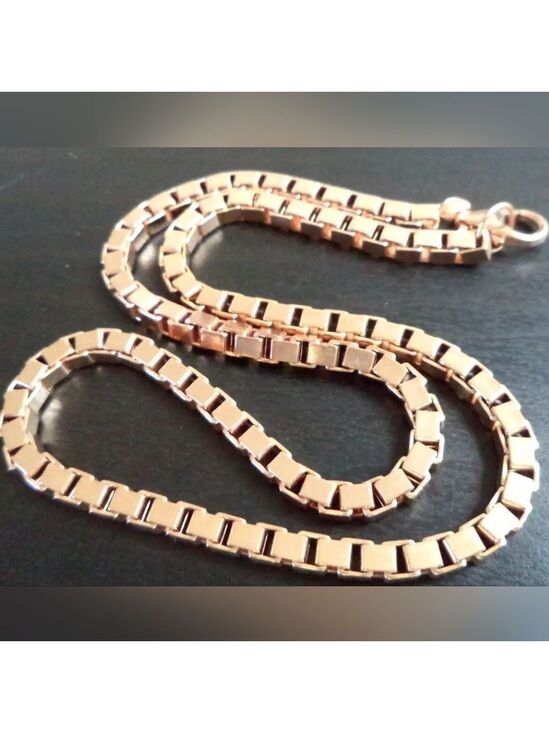 Bronze Milor Italy Jewelry - VINTAGE ESTATE SIGNED BRONZE MILOR ITALY HEAVY 18" NECKLACE